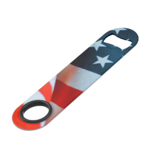 USA American Flag Red White and Blue Bar Key