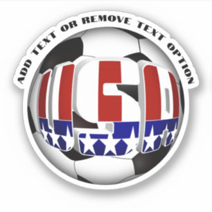 USA American Flag Soccer Ball
