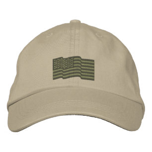 USA American Flag Stars 'n Stripes Embroidered Cap