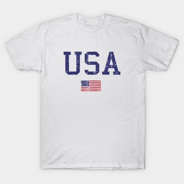 USA - American Flag  T-Shirt (Creator Uploaded)