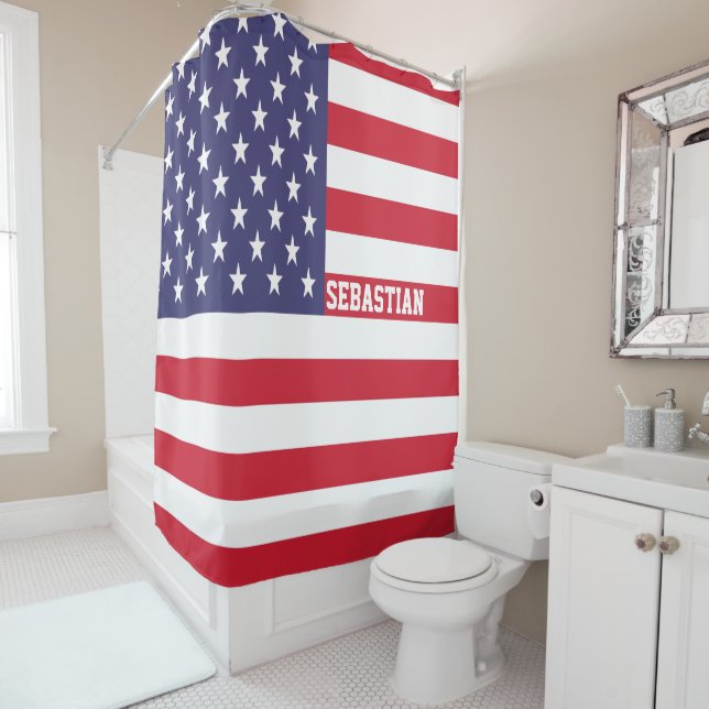 USA American Stars And Stripes Personalized (In Situ)