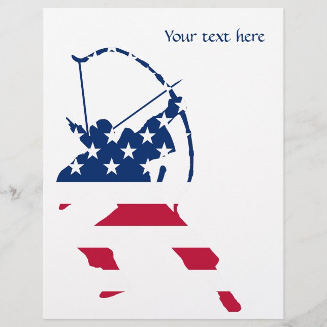 USA Archery American flag (Front)