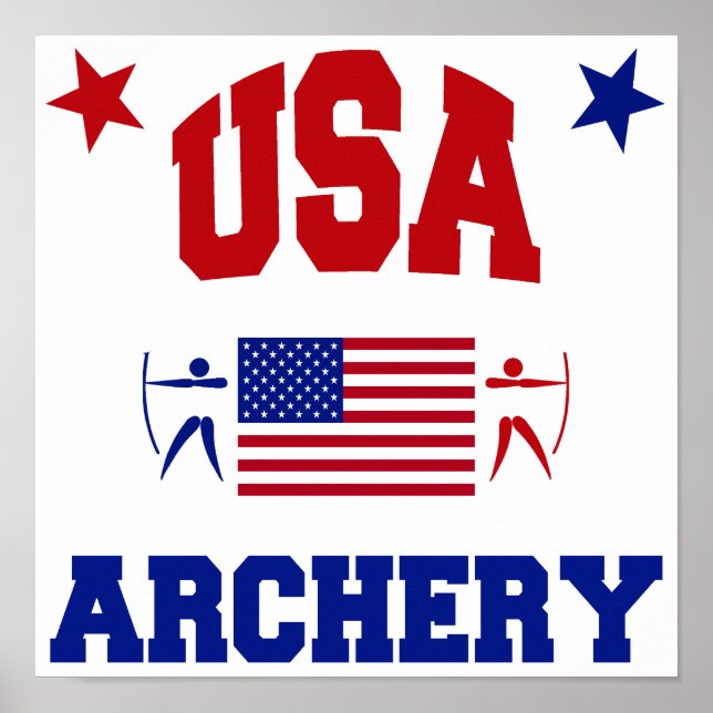 USA Archery Poster (Front)