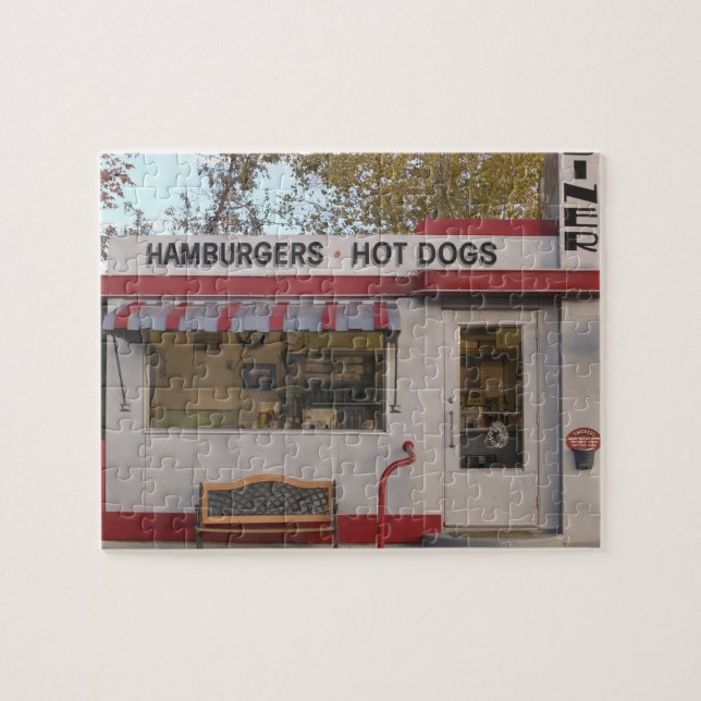 USA, Arizona, Bisbee: Shady Dell Motel, All 2 Jigsaw Puzzle (Horizontal)