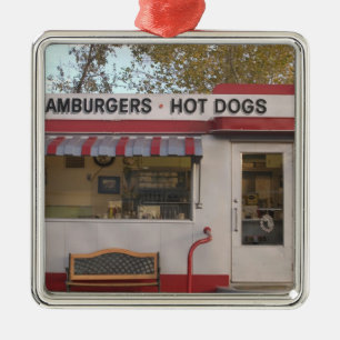 USA, Arizona, Bisbee: Shady Dell Motel, All 2 Metal Ornament