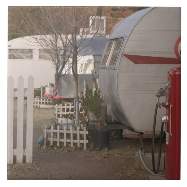 USA, Arizona, Bisbee: Shady Dell Motel, All Tile (Front)