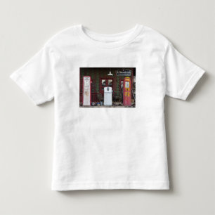 USA, Arizona. Chloride Ghost Town, old gas Toddler T-shirt