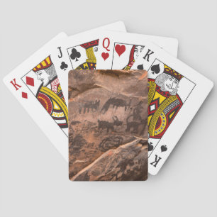 USA, Arizona, Coconino National Forest, Palatki Playing Cards