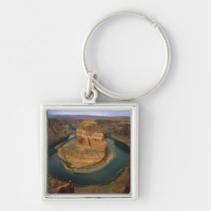 USA, Arizona. Horseshoe Bend showing erosion by Keychain