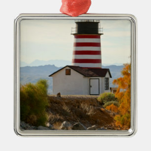 USA, Arizona, Lake Havasu City. View of West Metal Ornament