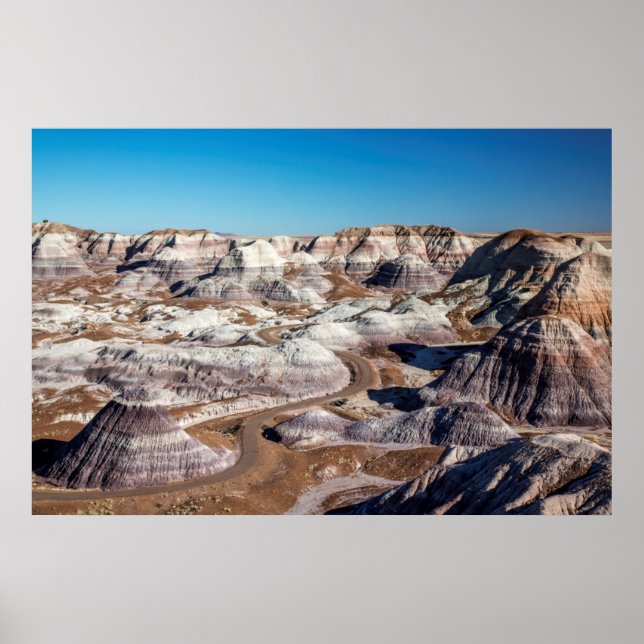 USA, Arizona, Petrified Forest National Park Poster (Front)