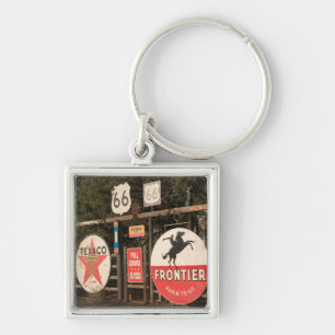 USA, Arizona, Sedona: Antique Advertising Signs Keychain