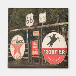 USA, Arizona, Sedona: Antique Advertising Signs Magnet