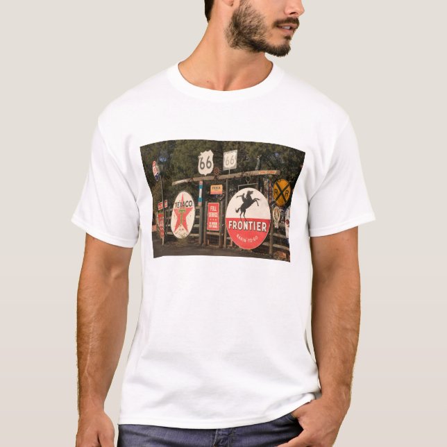 USA, Arizona, Sedona: Antique Advertising Signs T-Shirt (Front)