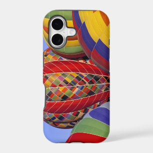 USA, Arizona, Val Vista. Colourful hot-air