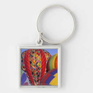 USA, Arizona, Val Vista. Colourful hot-air Keychain