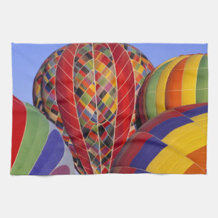 USA, Arizona, Val Vista. Colourful hot-air Kitchen Towel