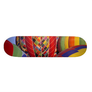 USA, Arizona, Val Vista. Colourful hot-air Skateboard