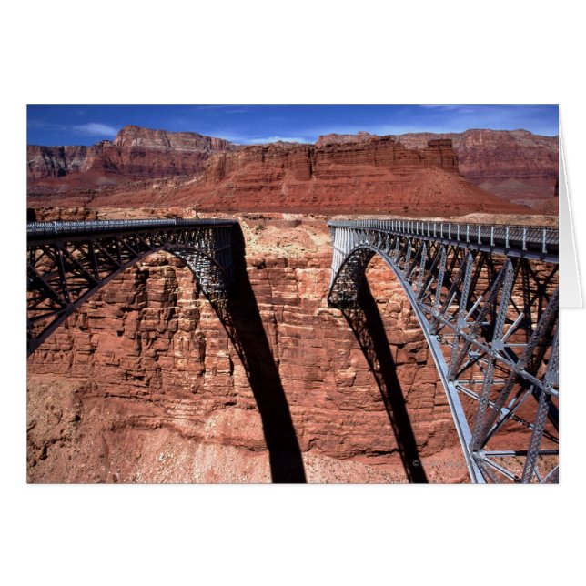 USA, Arizona, View of Navajo Bridge in Grand (Front Horizontal)