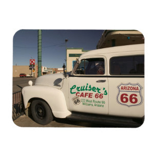 USA, Arizona, Williams: Cruisers Cafe 66 Old Magnet