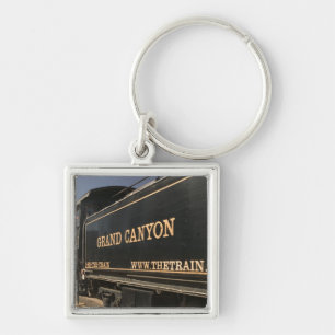 USA, Arizona, Williams: Grand Canyon Railroad Keychain