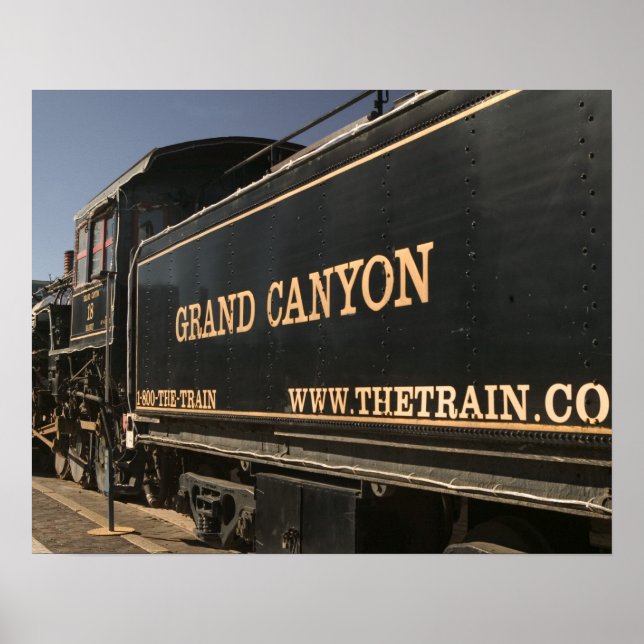 USA, Arizona, Williams: Grand Canyon Railroad Poster (Front)