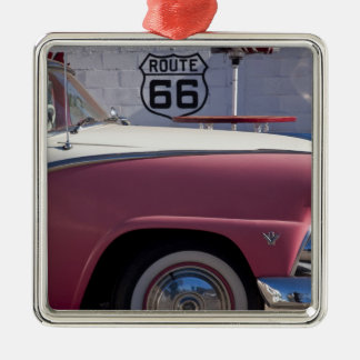 USA, Arizona, Williams. Rt. 66 Town, 1950's Metal Ornament