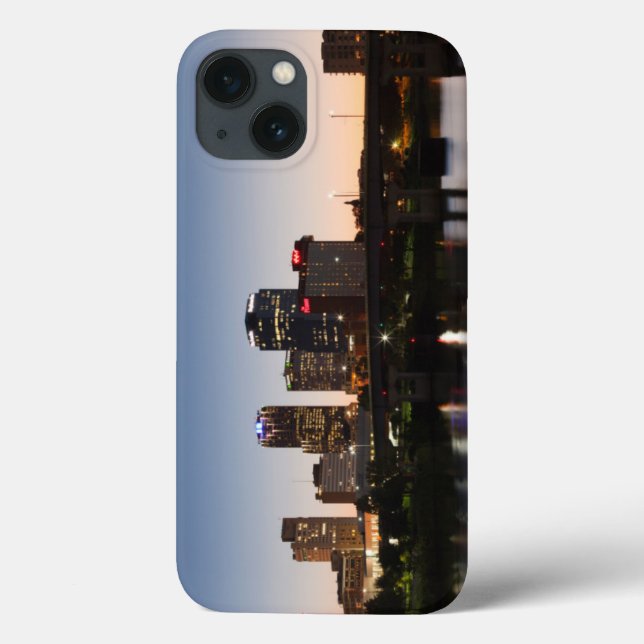 USA, Arkansas, Little Rock, City Skyline Case-Mate iPhone Case (Back)