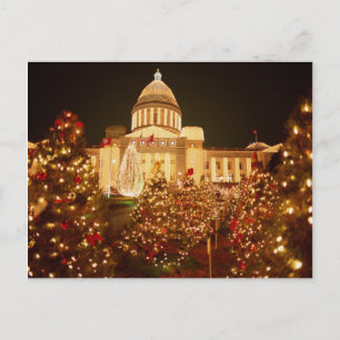 USA, Arkansas, Little Rock, State Capitol Postcard