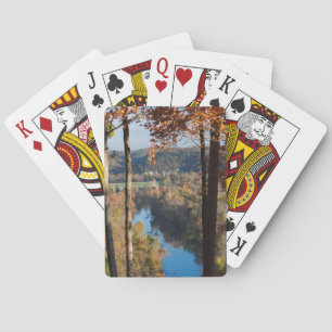 USA, Arkansas, War Eagle, Hobbs State Park Playing Cards