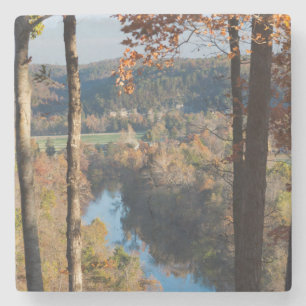 USA, Arkansas, War Eagle, Hobbs State Park Stone Coaster