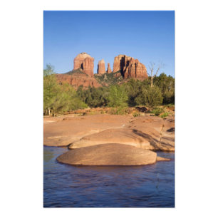 USA, AZ, Cathedral Rocks at Red Rock Crossing Photo Print