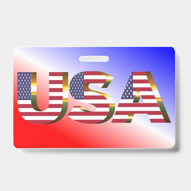 USA BADGE (Front)