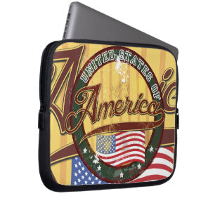 USA Badge Laptop Sleeve