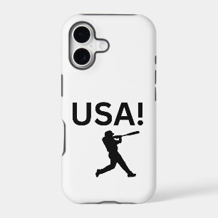 USA baseball player using dot as a ball