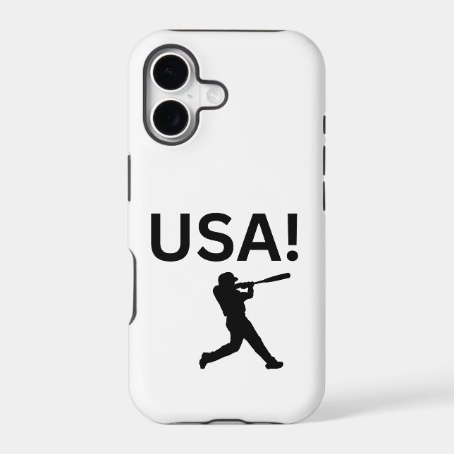 USA baseball player using dot as a ball (Back)