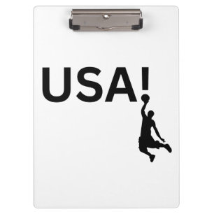 USA basketball player Clipboard