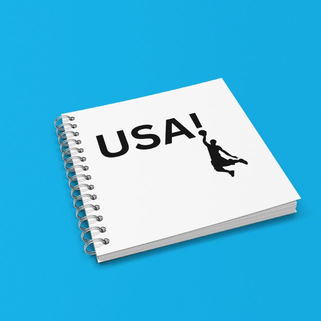 USA basketball player Notebook (Creator Uploaded)
