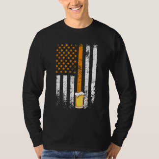 Usa Beer Father Day Men Beer Drinker 1 T-Shirt