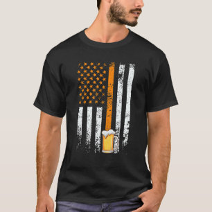 Usa Beer Father Day Men Beer Drinker 1 T-Shirt