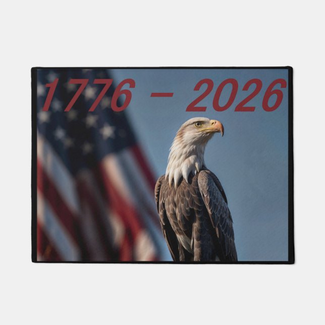 USA Birthday Doormat (Front)