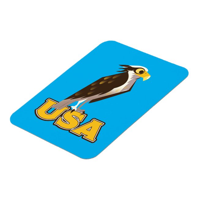 USA Bold Eagle Magnet (Left Side)