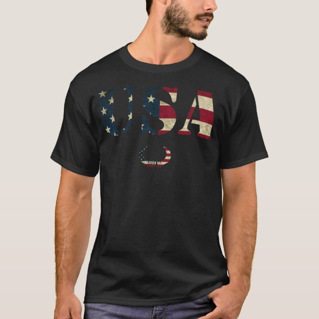 USA BULL OF THE WOODS T-Shirt (Front)
