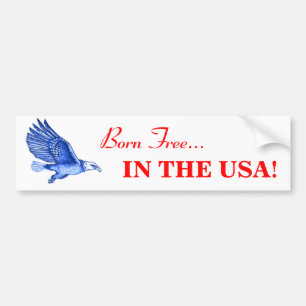USA BUMPER STICKER