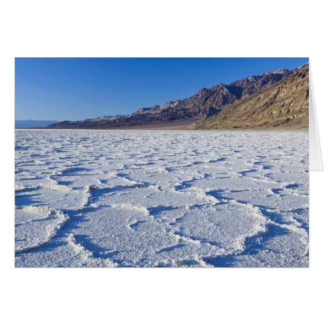 USA, CA, Death Valley NP, Salt Formations at (Front Horizontal)