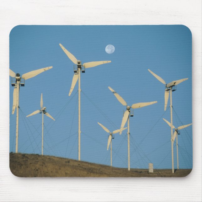 USA, California, Altamont Pass, wind generators. Mouse Pad (Front)