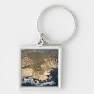 USA. California. Big Sur. Bixby Bridge Keychain