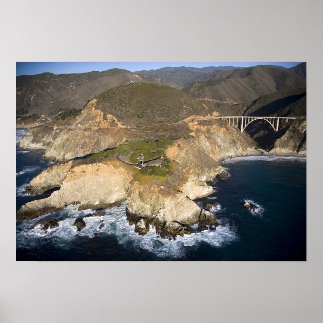 USA. California. Big Sur. Bixby Bridge Poster (Front)