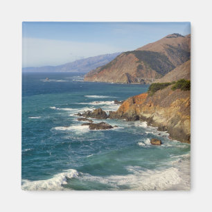 USA, California, Big Sur Coastline Magnet