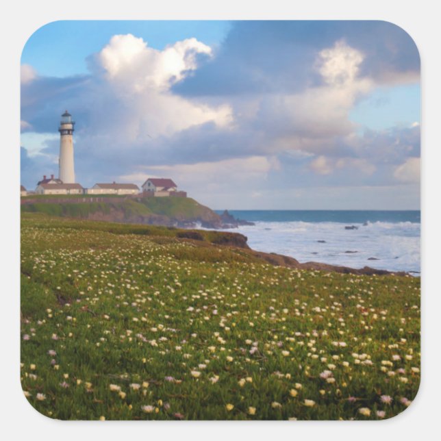 USA, California. Big Sur Panorama 2 Square Sticker (Front)